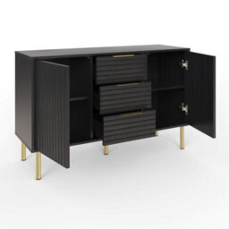 Gfw Nervata Sideboard Black/gold - thumbnail 3