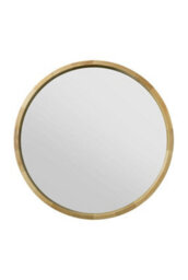 "Mirroroutlet The Naturalis - Solid Oak Round Deep Dish Framed Mirror 31"" X 31"" (80Cm X 80Cm)" - thumbnail 3