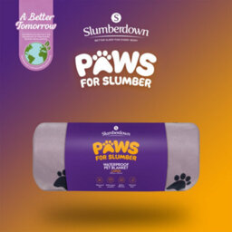 Slumberdown Waterproof Pet Blanket, Grey, Medium - thumbnail 9