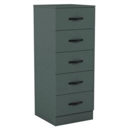 Lassic Vida Designs Riano Green 5 Drawer Narrow Chest Of Drawers (H) 900mm X (W) 345mm X (D) 360mm - thumbnail 8