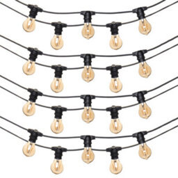 Litecraft Arnold Black Festoon Outdoor String Light Kit - thumbnail 2