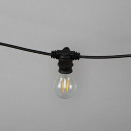 Litecraft Arnold Black Festoon Outdoor String Light Kit - thumbnail 4