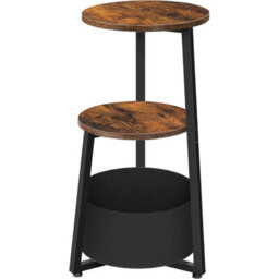 Side Table Bedside Table Accent Sofa Side Table End Table 30 X 30 X 67 Cm - thumbnail 6