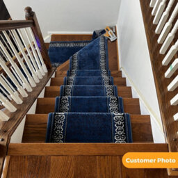 Tribal Stair Runner - Soft & Durable Carpet Runner For Stairs & Staircases, Multiple Lengths - thumbnail 5
