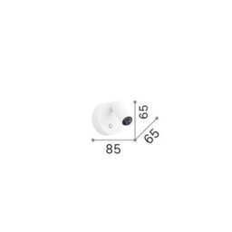 Ideal Lux Luminosa Elf Reading Wall Light Black, Gold 1X Led 220Lm 3000K Dimmable - thumbnail 2