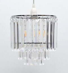 Pagazzi Lighting Pagazzi Bria Clear Easy-Fit Pendant - thumbnail 1