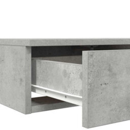 Berkfield Bed Drawers Concrete Grey 150X36,5X16,5 Cm Engineered Wood - thumbnail 9