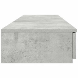 Berkfield Bed Drawers Concrete Grey 150X36,5X16,5 Cm Engineered Wood - thumbnail 7