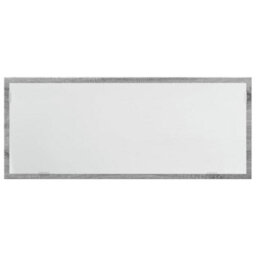 Berkfield Led Bathroom Mirror Grey Sonoma 100X8.5X37 Cm Engineered Wood - thumbnail 6