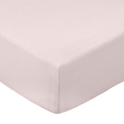 Bianca 400 Thread Count Cotton Sateen Super King Fitted Sheet Blush Pink - thumbnail 5