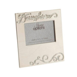 "Silver Options Photo Frame 2.5"" X 3.5"" - Daughter" - thumbnail 1