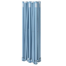 Walplus Professional Folding Party Tent Garden Gazebo Canopy With 4 Sidewalls 3X6 M Steel Blue - thumbnail 7