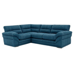 Sofaselectionuk Ltd Amalfi Claude Right Hand 2 Piece Corner Sofa In Blue - thumbnail 1