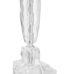 Orsina Shiny Crystal Table Lamp With Textured Base, Decorative Illuminant For Bedroom, Luminous Accent Light - thumbnail 3