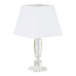 Orsina Shiny Crystal Table Lamp With Textured Base, Decorative Illuminant For Bedroom, Luminous Accent Light - thumbnail 2
