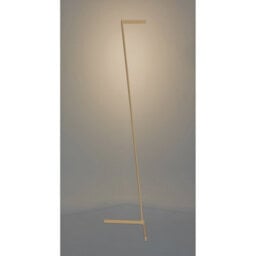 Luminosa Lighting Luminosa Vector Floor Lamp, 40W Led, 3000K, 3000Lm, Dimmable, Gold, 3Yrs Warranty - thumbnail 2