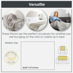Emma Barclay Darcy Tassel Blanket/throw For Sofa Chair Bed Dove Grey 130X150Cm - thumbnail 7