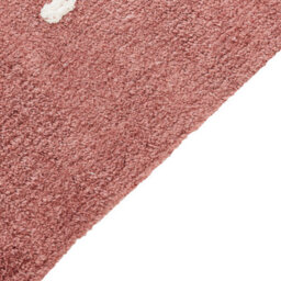 Beliani Rug Astaf Light Red 140 X 200 Cm Cotton - thumbnail 6
