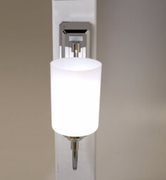 JML Smart Sconce Chrome - Wireless, 2-Way Dimmable Wall Light With Remote Control - thumbnail 3
