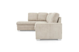Home Detail Alana Left-Hand Facing Corner Sofa, Mocha Jumbo Cord - thumbnail 3
