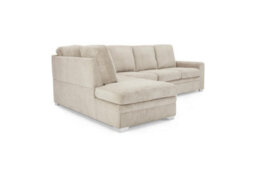 Home Detail Alana Left-Hand Facing Corner Sofa, Mocha Jumbo Cord - thumbnail 5