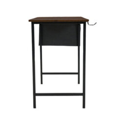 Living And Home Home Office Desk With Side Storage Pocket And Hook - thumbnail 3