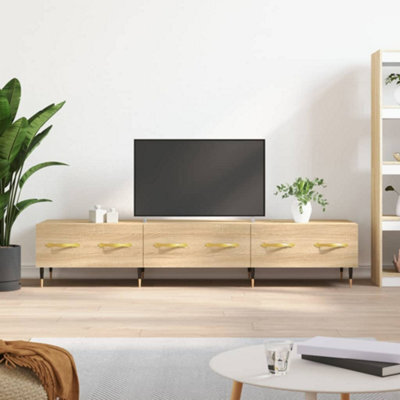 Walplus Tv Cabinet Sonoma Oak 150X36X30 Cm Engineered Wood - image 1