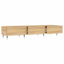 Walplus Tv Cabinet Sonoma Oak 150X36X30 Cm Engineered Wood - thumbnail 6