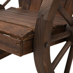 Wyld Haus Bamo Set Of 2 Carbonized Fir Wood Adirondack Rocking Chairs With Reclining Back - Pair - thumbnail 9