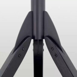 "Xample Avf Hoxton Tv Stand For Tvs Up To 70"" (40Kg) - Black Tripod Legs, Adjustable Height & Tilt, Glass Shelf, Cable Management" - thumbnail 7