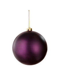 Werchristmas Purple Extra Large Shatterproof Bauble Matt 15 Cm - thumbnail 1