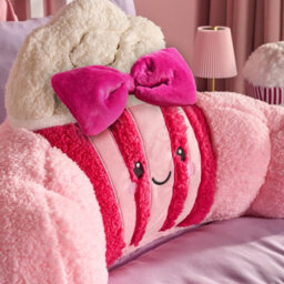 Ohs Paisley The Bow Popcorn Cuddle Cushion Novelty Reading Pillow - thumbnail 2