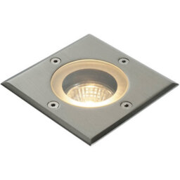 4 Pack Marine Grade Ip65 Square Ground Light - 50W Gu10 - Stainless Steel - thumbnail 3