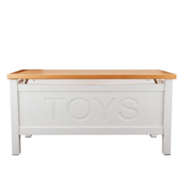 Nöa & Nani Noa & Nani Toy Box Storage Chest In Classic White & Oak Leines - thumbnail 8
