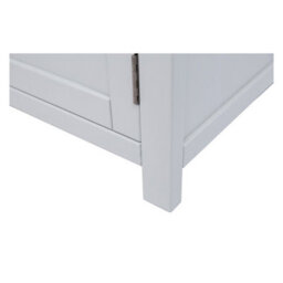 Cabinet Bits Argenta Light Grey 2 Drawer 2 Door Sideboard Brass Drop Handle - thumbnail 7