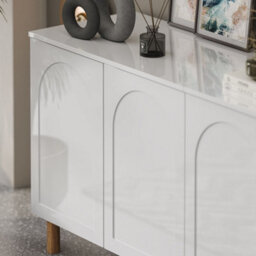 Decorotika Bohem180 Cm Modern Side Board White - thumbnail 4