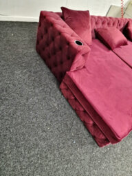 Stratus Interiors Bella Chesterfield Cinema Sofa Luxury Seating With Drink Holders-No Cup Holders- - thumbnail 6