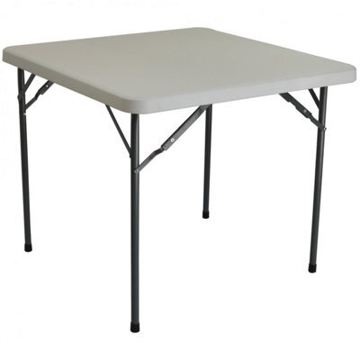 Oypla 2Ft 10In 88Cm Folding Heavy Duty Outdoor Trestle Party Garden Table - image 1