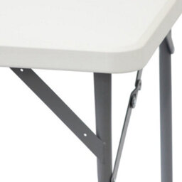 Oypla 2Ft 10In 88Cm Folding Heavy Duty Outdoor Trestle Party Garden Table - thumbnail 2
