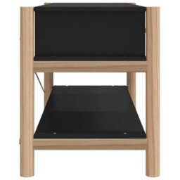 Berkfield Classic Tv Cabinet Black 82X38X45 Cm Engineered Wood - thumbnail 6