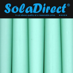 "SolaDirect Tapered Dinner Candles, Pack Of 10, Unscented, Long Burning Time, 24 Cm / 19.45"" (Fresh Mint, Matt)" - thumbnail 2