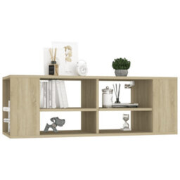 Berkfield Wall-Mounted Tv Cabinet Sonoma Oak 102X35X35 Cm Engineered Wood - thumbnail 3