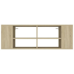 Berkfield Wall-Mounted Tv Cabinet Sonoma Oak 102X35X35 Cm Engineered Wood - thumbnail 4