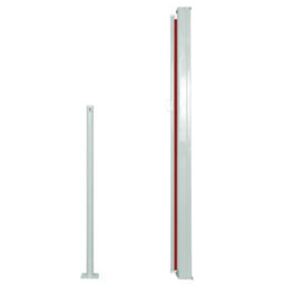Walplus Retractable Side Awning Garden Sun Shade Canopy Gazebo For Back Door, Porch, Patio 140 X 300 Cm Red - thumbnail 3