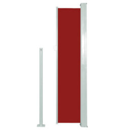 Walplus Retractable Side Awning Garden Sun Shade Canopy Gazebo For Back Door, Porch, Patio 140 X 300 Cm Red - thumbnail 4