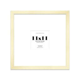 "11X11"" Gold Picture Frame - 11X11"" Square Frame With 7X7"" Mount For 11X11""/7X7"" Pictures Art Deco Style Room Decor, 1 Pack" - thumbnail 1