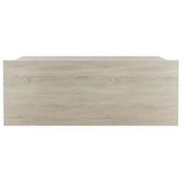 Vidaxl Floating Nightstands 2 Pcs Sonoma Oak 40X30X15 Cm Engineered Wood - thumbnail 4