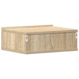 Vidaxl Floating Nightstands 2 Pcs Sonoma Oak 40X30X15 Cm Engineered Wood - thumbnail 9