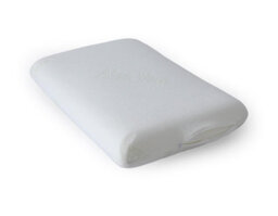 CHILIMILII Aloe Vera Pillow Memory Foam Filled Anti-Allergenic Orthopedic Head Neck Support With Removable Zipped Cover - thumbnail 4