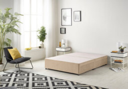 Somnior Beds Somnior Platform Divan Base Plush Beige With 2 Drawers -  Single - thumbnail 2